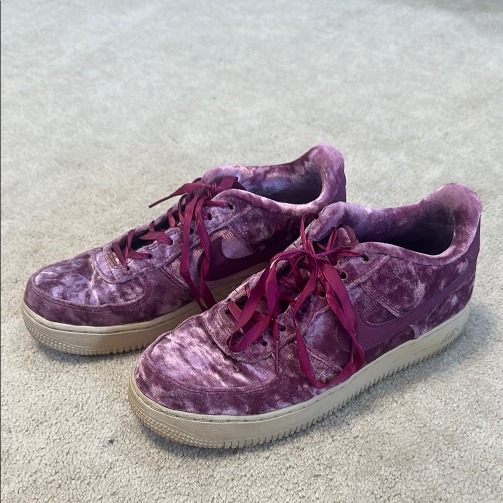 Nike Women's Velvet Air Force Ribbon Laces